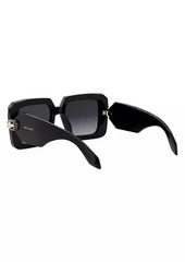 Bvlgari Serpenti 52MM Square Sunglasses