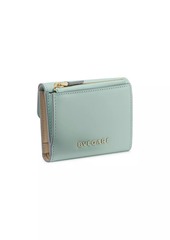 Bvlgari Serpenti Forever Leather Trifold Wallet