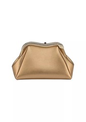 Bvlgari Serpenti Forever Metallic Leather Clutch