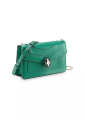 Bvlgari Serpenti Leather Crossbody Bag