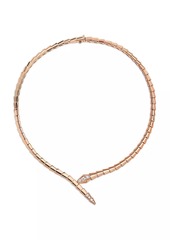 Bvlgari Serpenti Viper 18K Rose Gold & Diamond Necklace