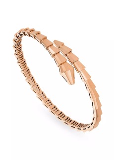 Bvlgari Serpenti Viper 18K Rose Gold Wrap Bracelet