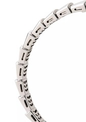 Bvlgari Serpenti Viper 18K White Gold Wrap Bracelet