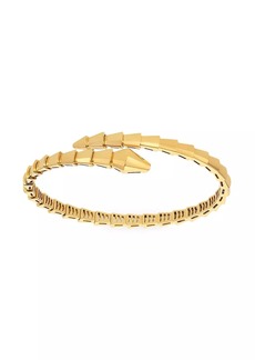 Bvlgari Serpenti Viper 18K Yellow Gold Wrap Bracelet