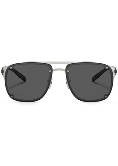 Bvlgari wayfarer-frame sunglasses