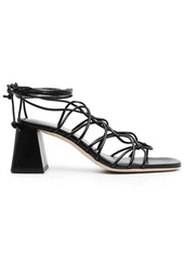 BY FAR Alexander 70mm strappy sandals