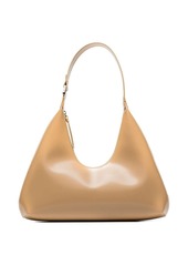 BY FAR Amber patent-leather shoulder bag