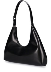 BY FAR Amber Semi-patent Leather Shoulder Bag