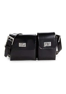 BY FAR Baby Billy Leather Shoulder Bag