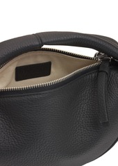 BY FAR Baby Cush Flat Leather Top Handle Bag
