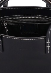 BY FAR Bar Box Leather Tote Bag