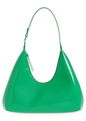 By Far Amber Semi Patent Leather Hobo Bag in Super Green at Nordstrom