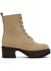 BY FAR Beige Cobain Boots
