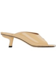 BY FAR Beige Huston Heeled Sandals