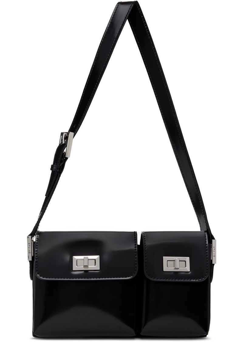 BY FAR Black Baby Billy Semi Patent Leather Bag