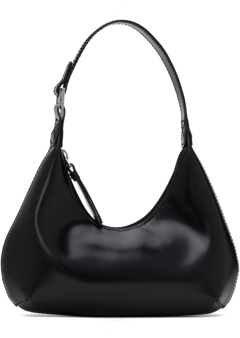 BY FAR Black Leather Baby Amber Bag