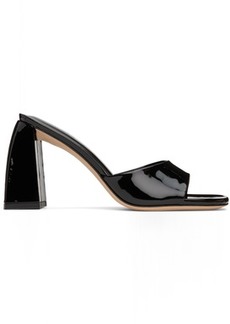 BY FAR Black Michele Heeled Sandals