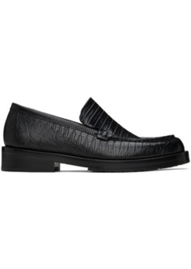 BY FAR Black Rafael Loafers