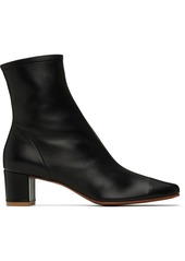 BY FAR Black Sofia Ankle Boots