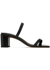 BY FAR Black Tanya Sandals