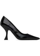 BY FAR Black Viva Heels