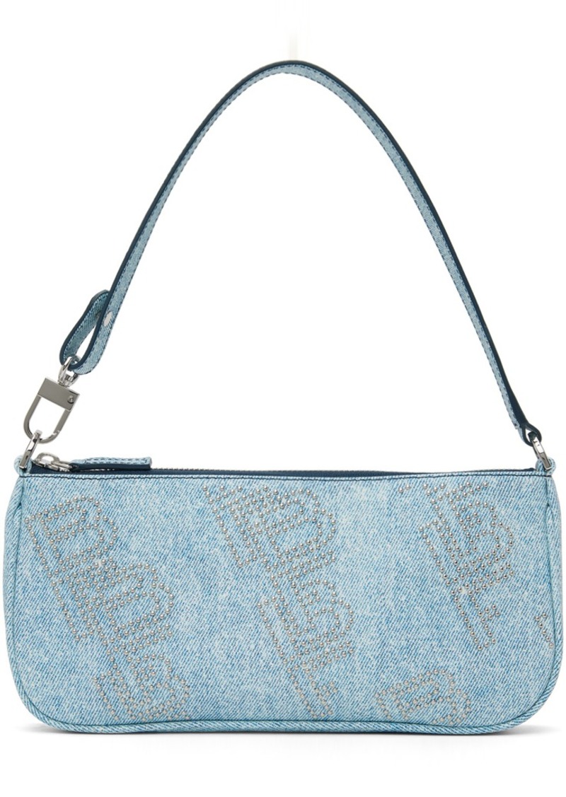 BY FAR Blue Rachel Bag