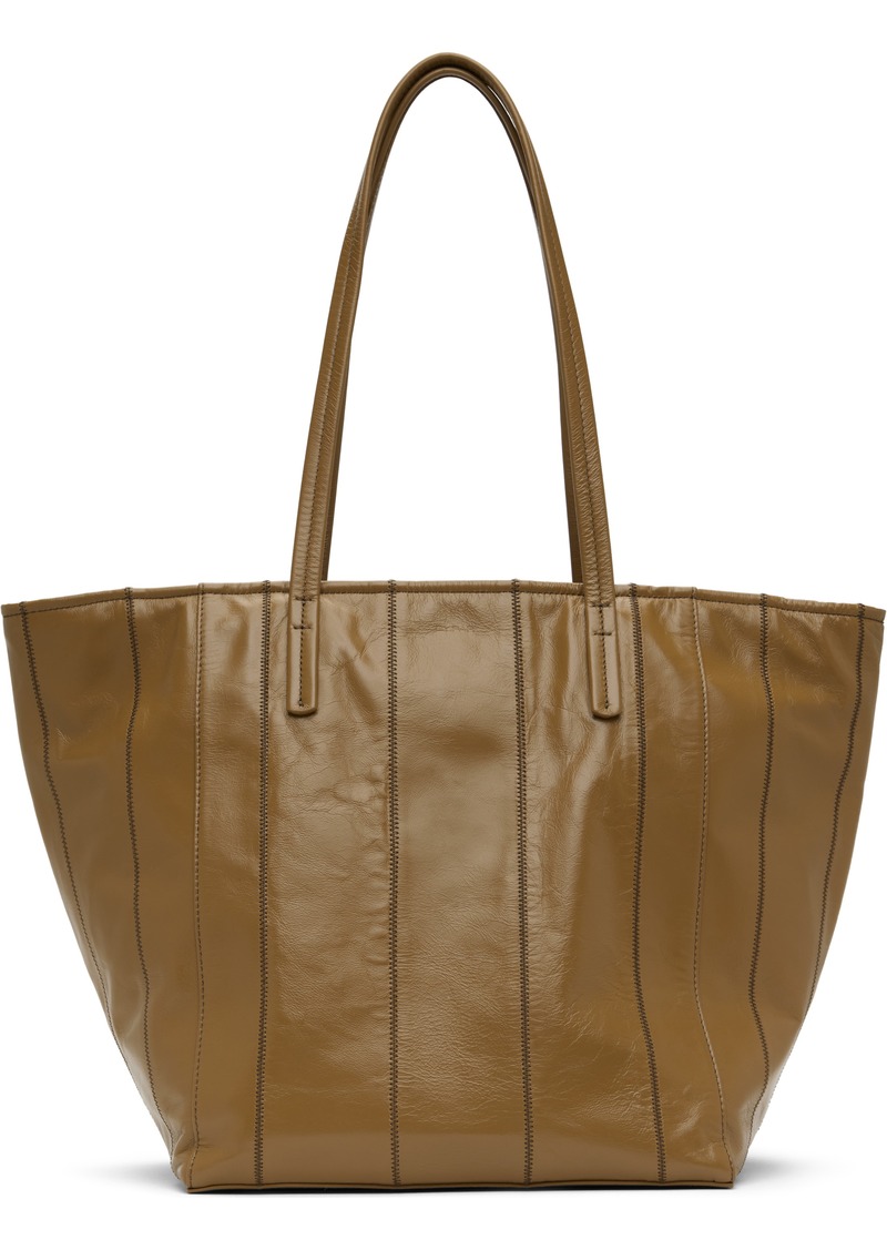 BY FAR Brown Club Tote