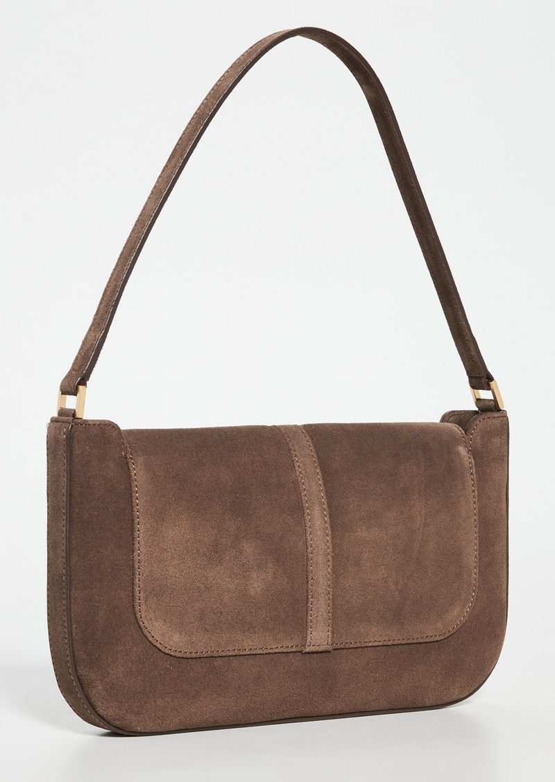 BY FAR BY FAR Miranda Wood Suede Bag Handbags