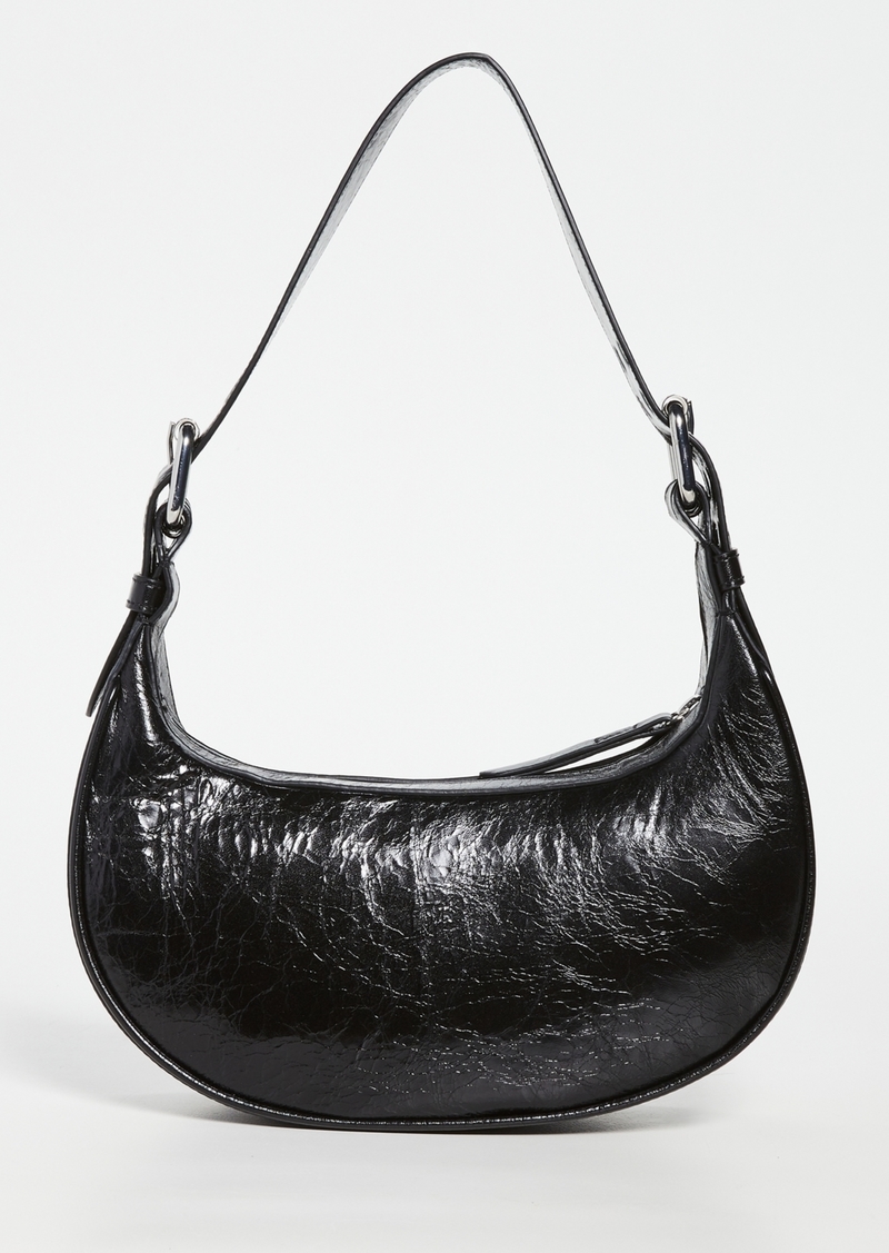 Fran Black Semi Patent Leather - BY FAR
