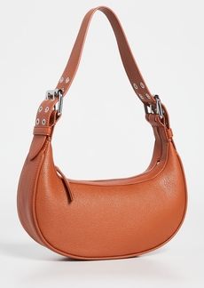 BY FAR Soho Cognac Grained Leather