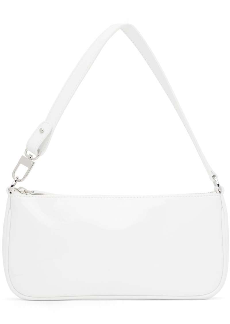 BY FAR SSENSE Exclusive White Rachel Bag