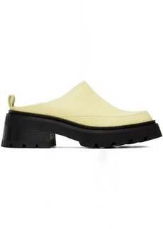 BY FAR SSENSE Exclusive Yellow Reyna Loafers