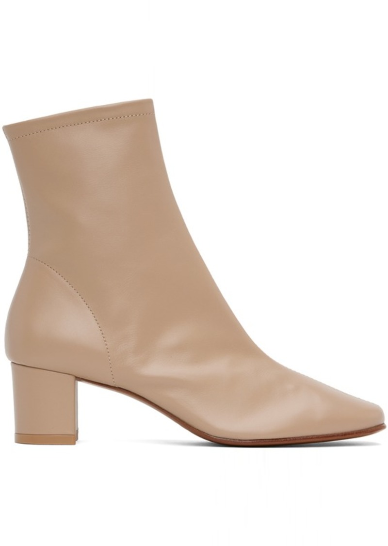 BY FAR Taupe Sofia Boots