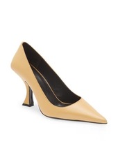 By Far Viva Pointed Toe Pump in Biscuit at Nordstrom