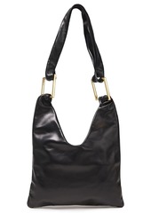 By Far Woman Ava Leather Tote Black
