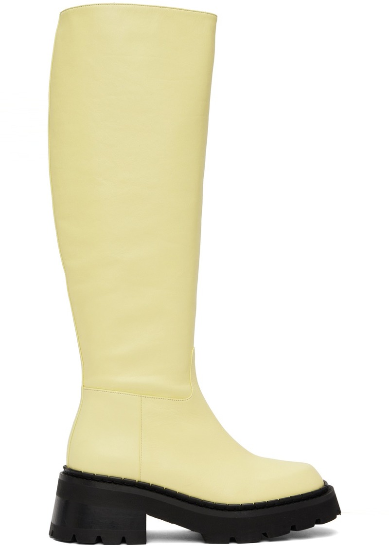 BY FAR Yellow Russel Boots