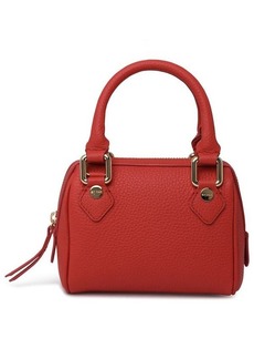 BY FAR CORAL LEATHER DORA BAG