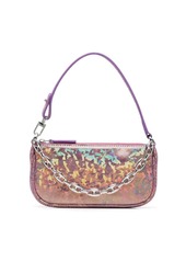 BY FAR mini Rachel hologram shoulder bag