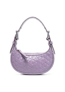 BY FAR mini Soho crocodile-effect shoulder bag