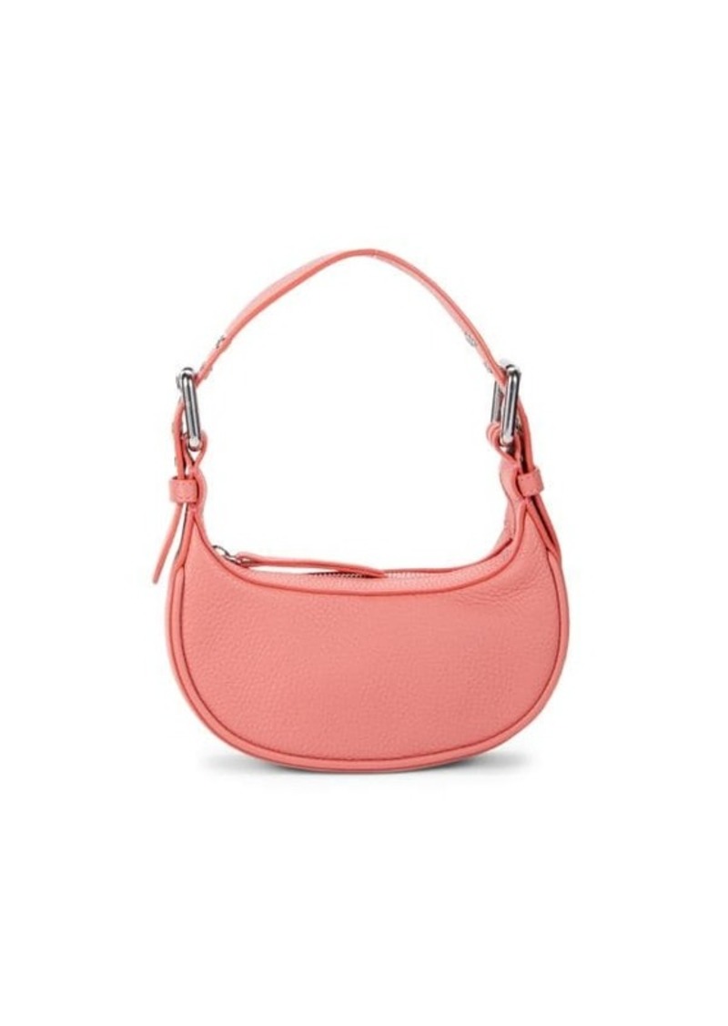 BY FAR Mini Soho Leather Hobo Bag