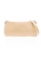 BY FAR patent embossed shoulder bag