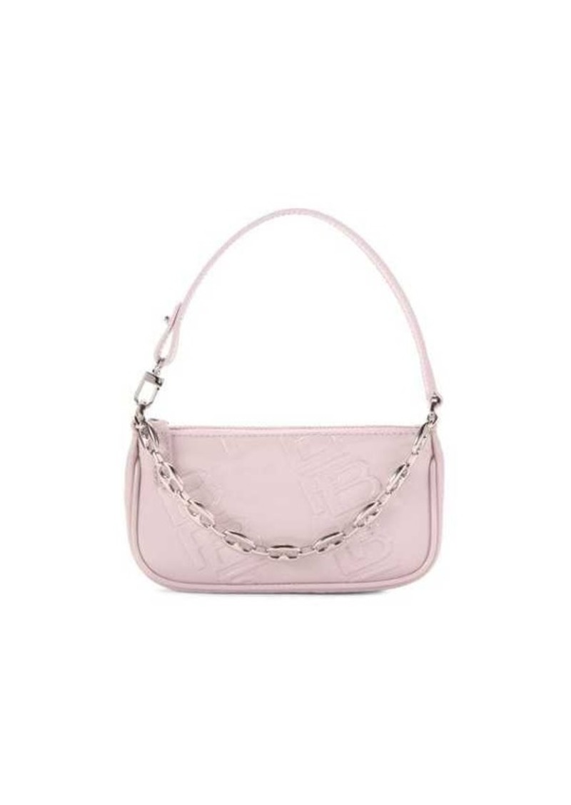 BY FAR Patent Leather Top Handle Bag