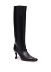 BY FAR pointed knee-length boots