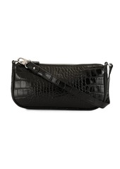 BY FAR Rachel croc-effect shoulder bag