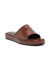 BY FAR Shana patent leather sandals