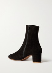 BY FAR Sofia Suede Ankle Boots