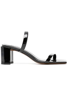 BY FAR Tanya patent leather sandals