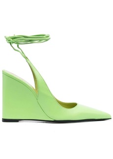 BY FAR Vaughn slingback wedge pumps