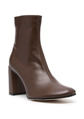 BY FAR Vlada 80mm leather ankle boots