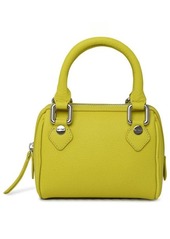 BY FAR YELLOW LEATHER DORA BAG